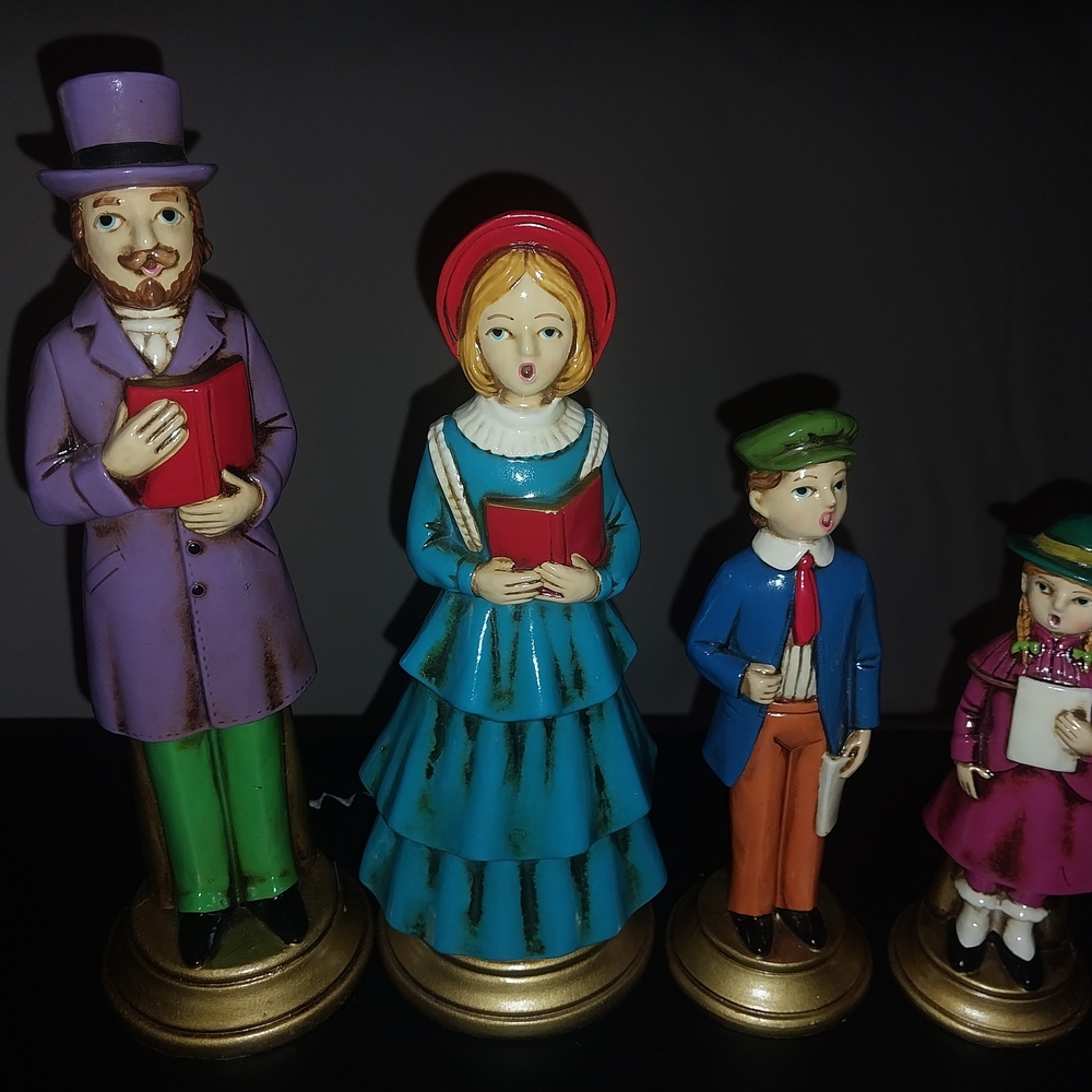 Colorful Family Figurine Set